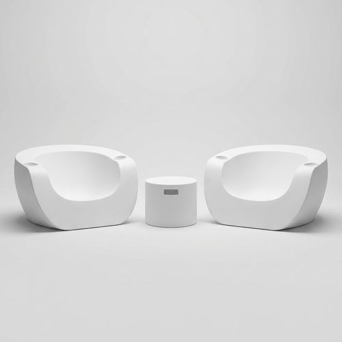 Tenjam Moon Chair set of two for pool sun shelf