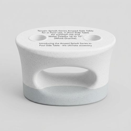 Tenjam Amped side table for in-pool use