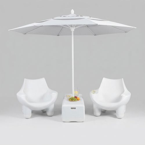 Tenjam Mibster pool lounge chairs set of two